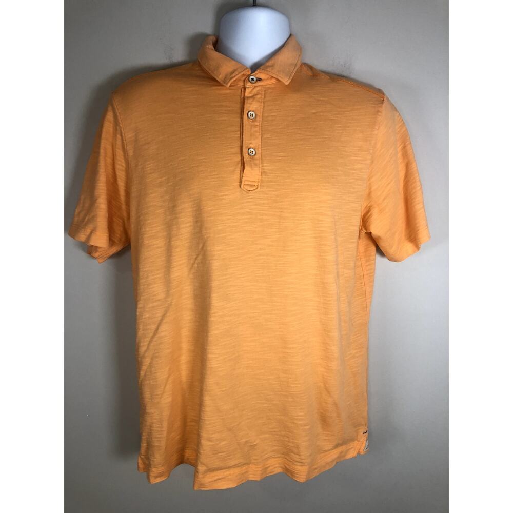 Tommy Bahama Men's Polo Shirt Size Medium Orange